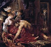 Peter Paul Rubens Samson and Delilab (mk01) oil on canvas